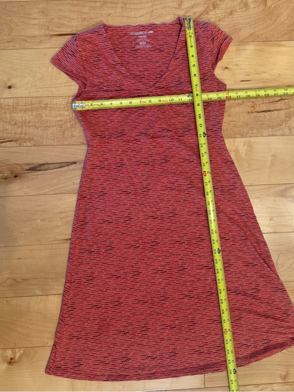 Toad&Co Coral V-Neck Midi Dress - Picture 3 of 5